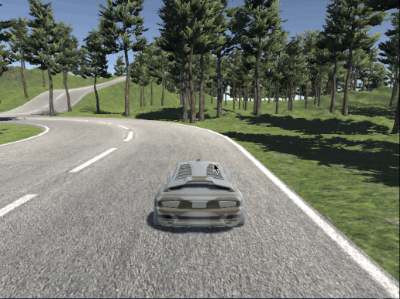 Simulator for the car